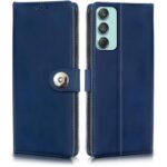 Shock Proof Flip Cover Back Case for Samsung Galaxy M55 5G | Magnetic Wallet Leather Case with Stand