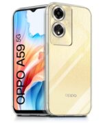 Crystal Clear Transparent Back Case Cover for Oppo A59 5G | Full Device & Camera Protection Shockproof TPU | Flexible Silicone Back Cover Case Transparent