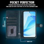 Shock Proof Flip Cover Back Case for Mi Redmi 12 5G | Magnetic Wallet Leather Case with Stand - Image 7