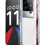 Crystal Clear Transparent Back Case Cover for iQOO 11 5G | Full Device & Camera Protection Shockproof TPU | Flexible Silicone Back Cover Case Transparent