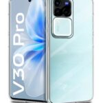 Crystal Clear Transparent Back Case Cover for Vivo V30 Pro | Full Device & Camera Protection Shockproof TPU | Flexible Silicone Back Cover Case Transparent
