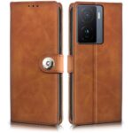 Shock Proof Flip Cover Back Case for Iqoo Z7 5G | Magnetic Wallet Leather Case with Stand