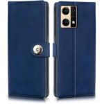 Shock Proof Flip Cover Back Case for Oppo F21 Pro 4G | Magnetic Wallet Leather Case with Stand