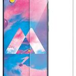 (Buy 1 Get 1 Free Unbreakable Nano Film Glass [ Flexible Like a Screen Guard, Harder Than a Tempered Glass ] Screen Protector for Samsung Galaxy M30 M 30