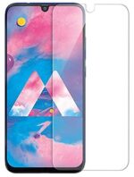 (Buy 1 Get 1 Free Unbreakable Nano Film Glass [ Flexible Like a Screen Guard, Harder Than a Tempered Glass ] Screen Protector for Samsung Galaxy M30 M 30