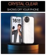 kelpuj Crystal Clear Transparent Back Case Cover for Itel S23 | Full Device & Camera Protection Shockproof TPU Silicone Back Cover Case Transparent - Image 5