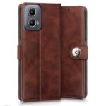 Shock Proof Flip Cover Back Case for Motorola Moto G34 5G | Magnetic Wallet Leather Case with Stand - Image 5