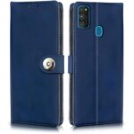 Shock Proof Flip Cover Back Case for Samsung Galaxy M30S | Magnetic Wallet Leather Case with Stand