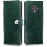 Shock Proof Flip Cover Back Case for 1+ Oneplus 7T | Magnetic Wallet Leather Case with Stand