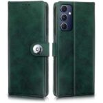 Shock Proof Flip Cover Back Case for Samsung Galaxy M54 | Magnetic Wallet Leather Case with Stand