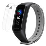 One Plus Band Unbreakable Nano Film Glass | [ Flexible Like a Screen Guard, Harder Than a Tempered Glass ] Screen Protector for OnePlus Band (Pack of 2)  Transparent