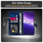 Shock Proof Flip Cover Back Case for Oppo F29 5G | Magnetic Wallet Leather Case with Stand - Image 5