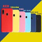 Shock Proof Ultra Thin Back Case for Samsung Galaxy A20 | Matte Anti Slip Soft Back Case Cover with Camera Protection Bump for Samsung Galaxy A20 - Sunshine Yellow - Image 4