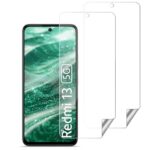 Unbreakable Nano Film Glass Screen Protector for Redmi 13 5G | Poco M6 Plus 5G [ Flexible like a Screen Guard, Harder than a Tempered Glass ]  Pack Of 2