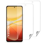 Unbreakable Nano Film Glass Screen Protector for Vivo Y200e 5G | Vivo T3 5G [ Flexible like a Screen Guard, Harder than a Tempered Glass ]  Pack Of 2
