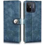 Shock Proof Flip Cover Back Case for Xiaomi Redmi 12C | Magnetic Wallet Leather Case with Stand