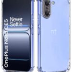 kelpuj Ultra-Hybrid Clear Back Case Cover Designed for 1+ OnePlus Nord CE 5 5G | Sleek Hard Back | Cushion Edge Technology Shockproof Drop & Camera Protection Bump Transparent