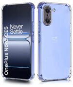 kelpuj Ultra-Hybrid Clear Back Case Cover Designed for 1+ OnePlus Nord CE 5 5G | Sleek Hard Back | Cushion Edge Technology Shockproof Drop & Camera Protection Bump Transparent
