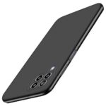 Soft Rubberised Back Cover | Inner Velvet Fabric Lining | Full Device & Camera Protection Back Case for Samsung Galaxy M53 5G (Silicone | Matte Black) - Image 3