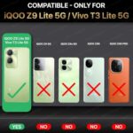 Shock Proof Flip Cover Back Case for Iqoo Z9 Lite | Magnetic Wallet Leather Case with Stand - Image 3
