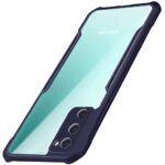 Shock Proof Clear Back Cover Case Mobile Cover for Samsung Galaxy S20 FE 5G (Hard | Hybrid PC + TPU | Full Armour Device & Camera Protection | Blue)