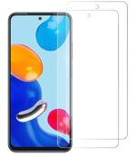 Screen Protector Tempered Glass for Redmi Note 11 | Note 11s | Redmi Note 10 | Note 10S with Full Screen Coverage (Except Edges) (Pack of 2) Clear