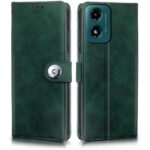 Shock Proof Flip Cover Back Case for Motorola Moto G04 | Magnetic Wallet Leather Case with Stand