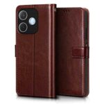 Shock Proof Flip Cover Back Case for Oppo A5 Pro 5G | Magnetic Wallet Leather Case with Stand - Image 3