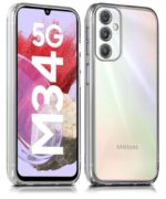 Ultra-Hybrid Crystal Clear Back Case Cover for Samsung Galaxy M34 5G | F34 5G | Hard Back | Slim Fit Shockproof Design | Camera Protection Bump | Back Cover Case (PC,TPU | Transparent) - Image 5