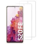 Unbreakable Nano Film Glass Screen Protector for Samsung Galaxy S20 FE 5G [ Flexible Like a Screen Guard ]  Pack of 2 Clear