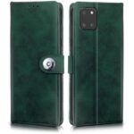 Shock Proof Flip Cover Back Case for Samsung Galaxy Note 10 Lite | Magnetic Wallet Leather Case with Stand