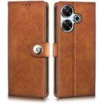 Shock Proof Flip Cover Back Case for Mi Redmi 13 5G | Magnetic Wallet Leather Case with Stand