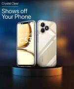 kelpuj Back Cover for Realme Narzo N53 | Realme C53 | Realme C51 | Camera Bump Protection & Inner Velvet Fabric Lining | Ultra Slim Matte Soft Rubberised Case Cover (Pitch Blue) - Image 5