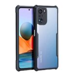 Shock Proof Clear Back Cover Case Mobile Cover for Xiaomi Mi 11X | Mi 11X Pro (Hard | Hybrid PC + TPU | Full Armour Device & Camera Protection | Black)