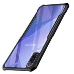 Shock Proof Clear Back Case Mobile Cover for Samsung Galaxy A50s | A50 | A30s (Hard | Hybrid PC + TPU | Full Armour Device & Camera Protection | Black)