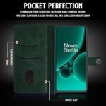 Shock Proof Flip Cover Back Case for 1+ Oneplus Nord Ce 3 5G | Magnetic Wallet Leather Case with Stand - Image 7