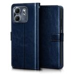 Shock Proof Flip Cover Back Case for Infinix Smart 9 Hd | Magnetic Wallet Leather Case with Stand - Image 3