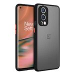 Back Cover for OnePlus Nord 2 5G (Poly Carbonate | Black)