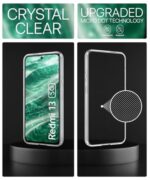 kelpuj Crystal Clear Transparent Back Case Cover for Mi Redmi 13 5G | Poco M6 Plus 5G | Full Device & Camera Protection Shockproof TPU | Flexible Silicone Back Cover Case Transparent - Image 7