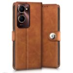Shock Proof Flip Cover Back Case for Iqoo Z9 Lite | Magnetic Wallet Leather Case with Stand - Image 5