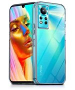 Crystal Clear Transparent Back Case Cover for Infinix Note 12i | Full Device & Camera Protection Shockproof TPU | Flexible Silicone Back Cover Case Transparent