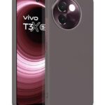 Slim Frameless Back Cover for Vivo T3x 5G | Ultra Thin Lightweight Design & Camera Protection | Soft Matte Silicone Flexible Mobile Case (Grey)