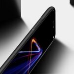 All Angle Protection 360 Degree Ultra-Slim Fit [ Non-Slip ] [ Anti-Scratch Resistant ] Shell Lightweight Rubberised Matte Hard Case Back Cover for Samsung Galaxy M10 M 10 - Pitch Black - Image 4