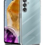 Crystal Clear Transparent Back Case Cover for Samsung Galaxy M15 5G Prime Edition | M15 5G | F15 5G | Device & Camera Protection Shockproof TPU | Flexible Silicone Case Transparent
