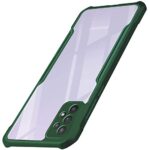 kelpuj Shock Proof Clear Back Case Mobile Cover for Samsung Galaxy A52 5G | A52s 5G | A52 4G (Hard | Hybrid PC + TPU | Full Armour Device & Camera Protection | Green)