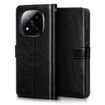 Shock Proof Flip Cover Back Case for Redmi Note 14 Pro Plus 5G | Magnetic Wallet Leather Case with Stand - Image 5