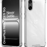 kelpuj Clear Back Cover Case for 1+ OnePlus Nord CE 5 5G | Shockproof Soft TPU Case | Cushioned Edges for Ultimate Protection Back Cover Case - Transparent