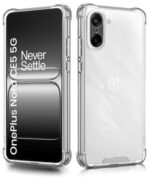kelpuj Clear Back Cover Case for 1+ OnePlus Nord CE 5 5G | Shockproof Soft TPU Case | Cushioned Edges for Ultimate Protection Back Cover Case - Transparent