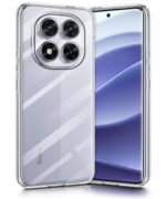 Transparent Back Cover Case for Redmi Note 14 Pro 5G | Poco X7 5G | Raised Bumps for Full Device & Camera Protection Shockproof TPU Silicone Back Case Mobile Cover Transparent - Image 5