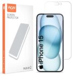 Unbreakable Nano Film Glass Screen Protector for Apple iPhone 15 [ Flexible like a Screen Guard, Harder than a Tempered Glass ]  Pack Of 2 - Image 5